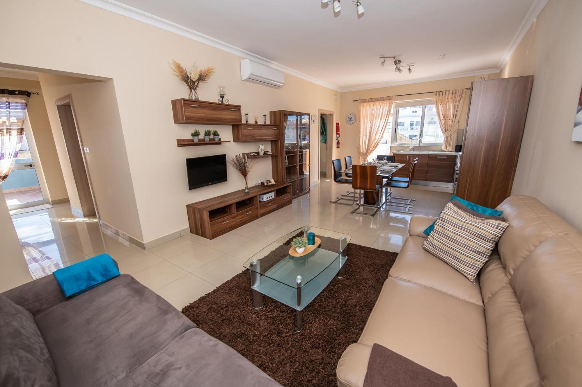 Francis Flats Modern Penthouse Διαμέρισμα Mellieħa Εξωτερικό φωτογραφία